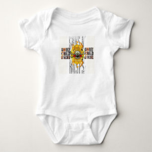 Body for Drying Gunand Roses Baby Bodysuit