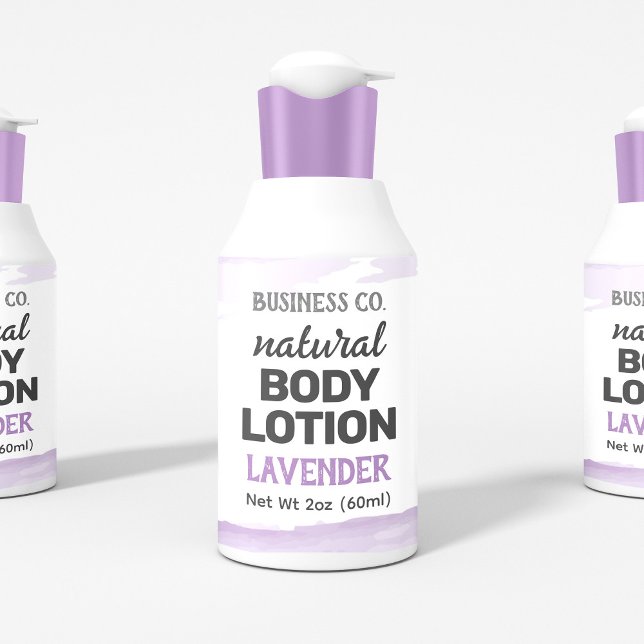 Body Lotion Label | Purple (Creator Uploaded)