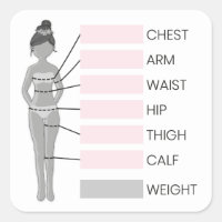 Body Measurements Planner