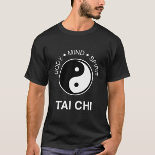 Body Mind Spirit Yin Yang Symbol Tai Chi T-Shirt