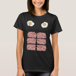 Body of BACON with Eggs Funny Fitness Keto Diet a T-Shirt