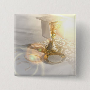 Body of Christ Square Pin