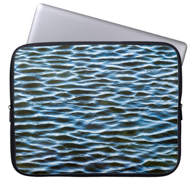 Body of water during daytime laptop sleeve (Front)