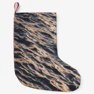 Body of water during daytime small christmas stocking
