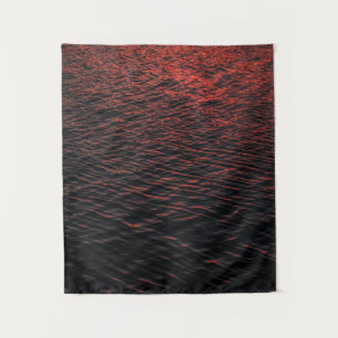 Body of water during sunset tapestry