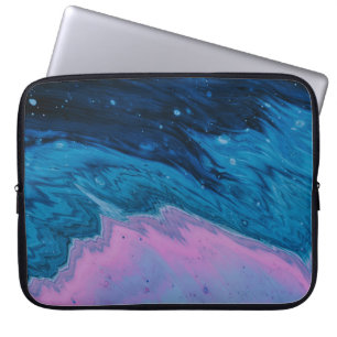 Body of water illustration laptop sleeve