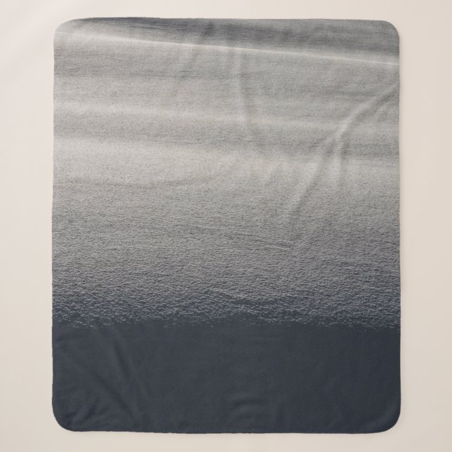 Body of water sherpa blanket (Front)