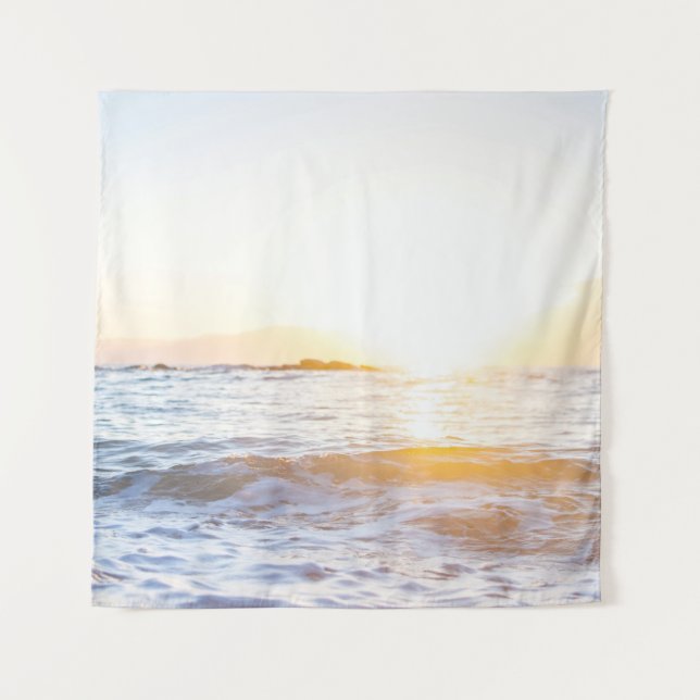 Body of water under sunset tapestry (Front)