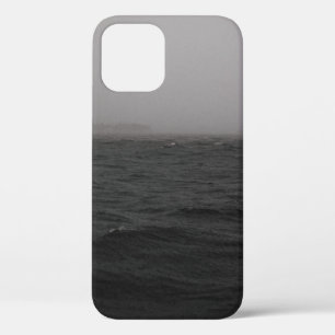 BODY OF WATER WITH HEAVY RAIN iPhone 12 CASE