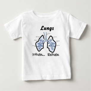 Body Parts -- Human Lungs Baby T-Shirt