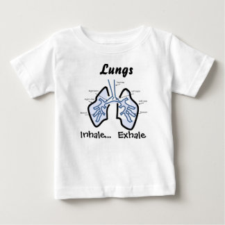 Body Parts -- Human Lungs Baby T-Shirt