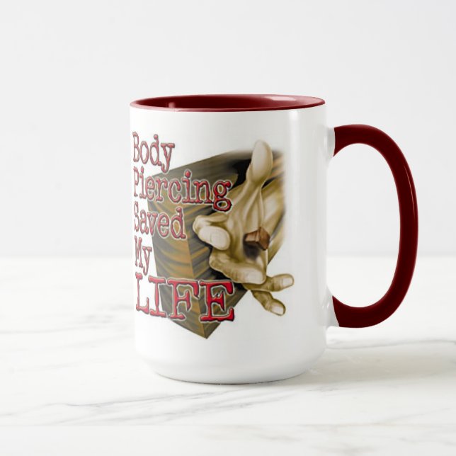 Body Piercing Mug (Right)