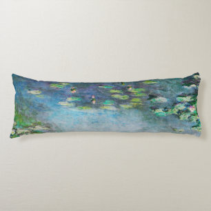 Body Pillow Claude Monet Waterlily Fine Art