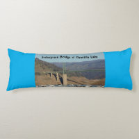 Body Pillow Larg with Enterprise Bridge Oro. Lake,