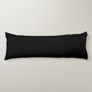 Body Pillow - Solid Black and White