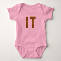 Body pink jersey Babies CHOCOLAT ITALY