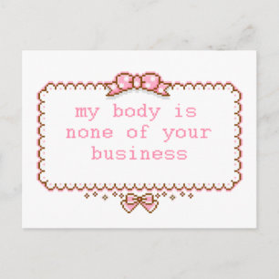 Body Positive Postcard