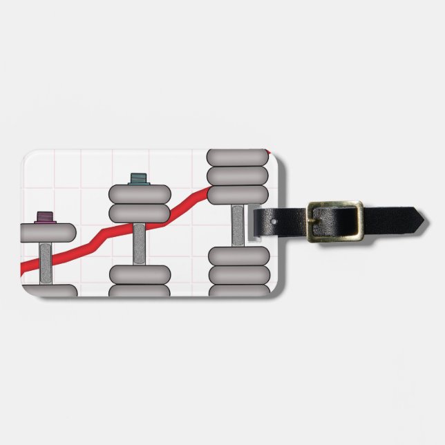 Body progress luggage tag (Front Horizontal)
