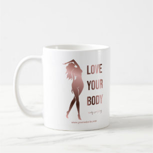 Body sculpting body contouring shaping spa gift coffee mug