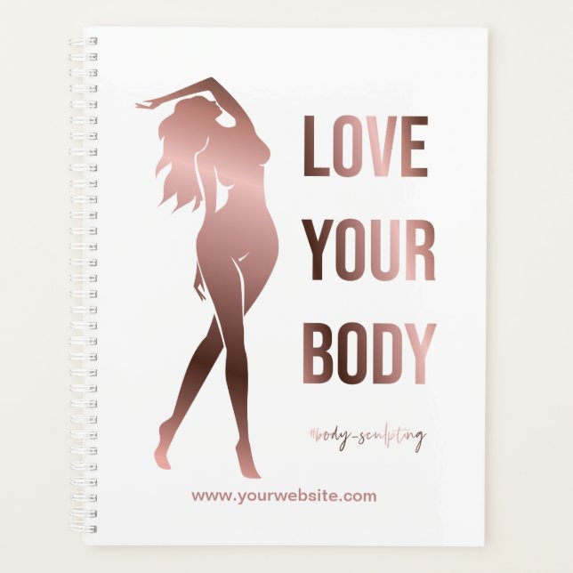 Body sculpting body contouring shaping spa gift  t planner (Front)