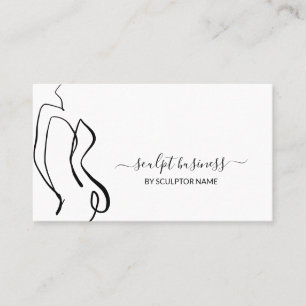 Body sculpting contouring aesthetics business card