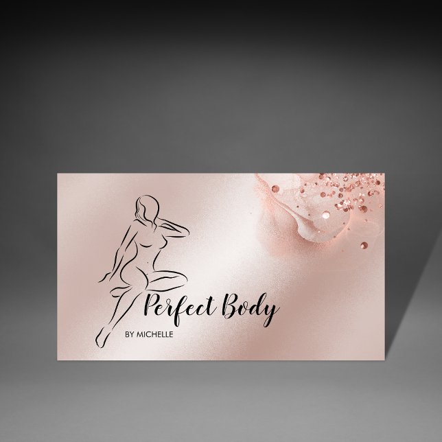 Body Sculpting  Contouring  Waist Trainer Business Business Card (Creator Uploaded)