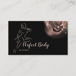 Body Sculpting  Contouring  Waist Trainer Business Card