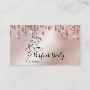Body Sculpting  Contouring  Waist Trainer Business Card
