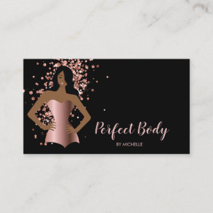 Body Sculpting Fitness Linergie Waist Trainer Busi Business Card
