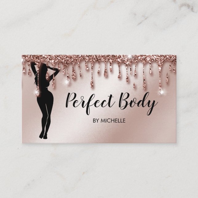 Body Sculpting Fitness Linergie Waist Trainer Busi Business Card (Front)