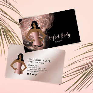 Body Sculpting Fitness Linergie Waist Trainer Busi Business Card