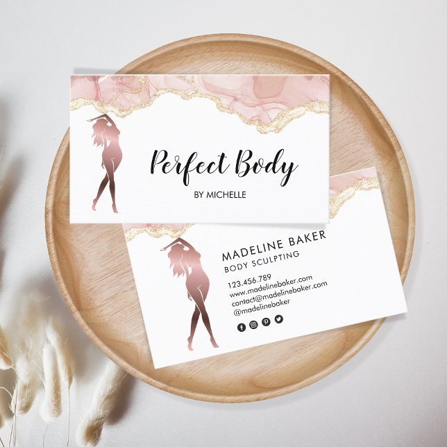 Body Sculpting Fitness Linergie Waist Trainer Busi Business Card (Creator Uploaded)