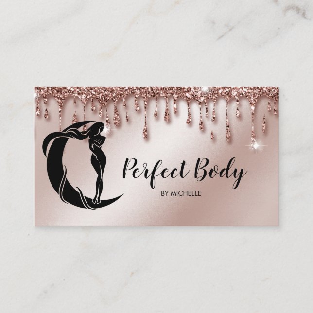 Body Sculpting Fitness Linergie Waist Trainer Busi Business Card (Front)