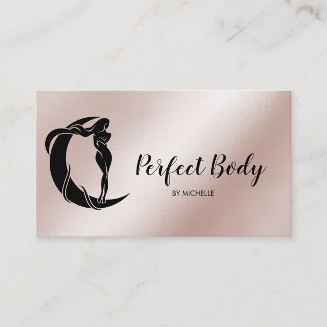 Body Sculpting Fitness Linergie Waist Trainer Busi Business Card (Front)