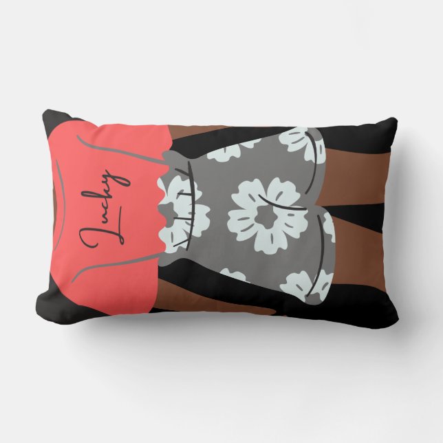 body shape style  lumbar cushion (Front)