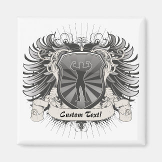 BodyBuilder Crest Magnet