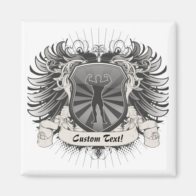 BodyBuilder Crest Magnet (Front)