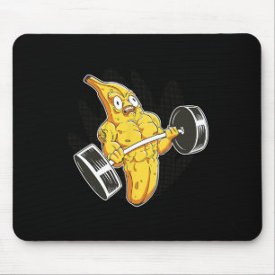 Bodybuilder Nana Lifting Weights Funny Bodybuildin Mouse Mat