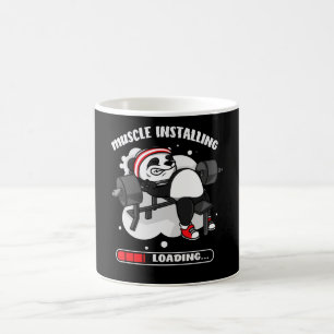 Bodybuilder Panda Muscle Bodybuilder Coffee Mug