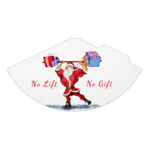 Bodybuilder Santa Christmas Funny Paper Party Hat