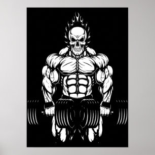 Bodybuilder - Workout Motivational Poster