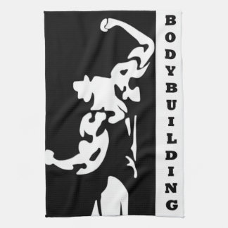 Bodybuilding American MoJo Kitchen Towel