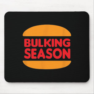 Bodybuilding And Weightlifting Bulking Season Desi Mouse Mat