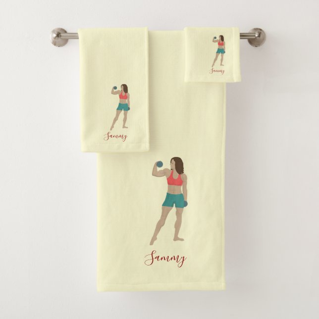 Bodybuilding Bath Towel Set (Insitu)