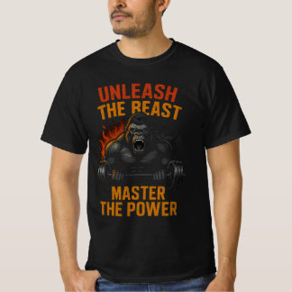 Bodybuilding Beast Power – Unleash Strength Muscle T-Shirt