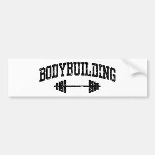 Bodybuilding Bumper Sticker