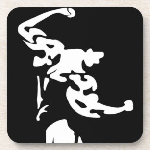 Bodybuilding Cork Coaster