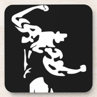 Bodybuilding Cork Coaster