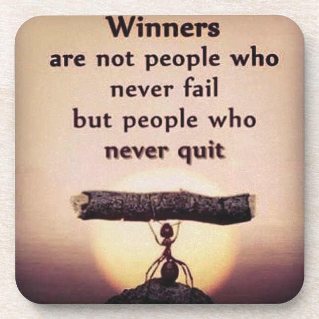 Bodybuilding Fitness Gym Workout Motivation Coaster (Front)