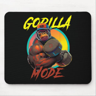 Bodybuilding Gorilla Mode Workout Mouse Mat